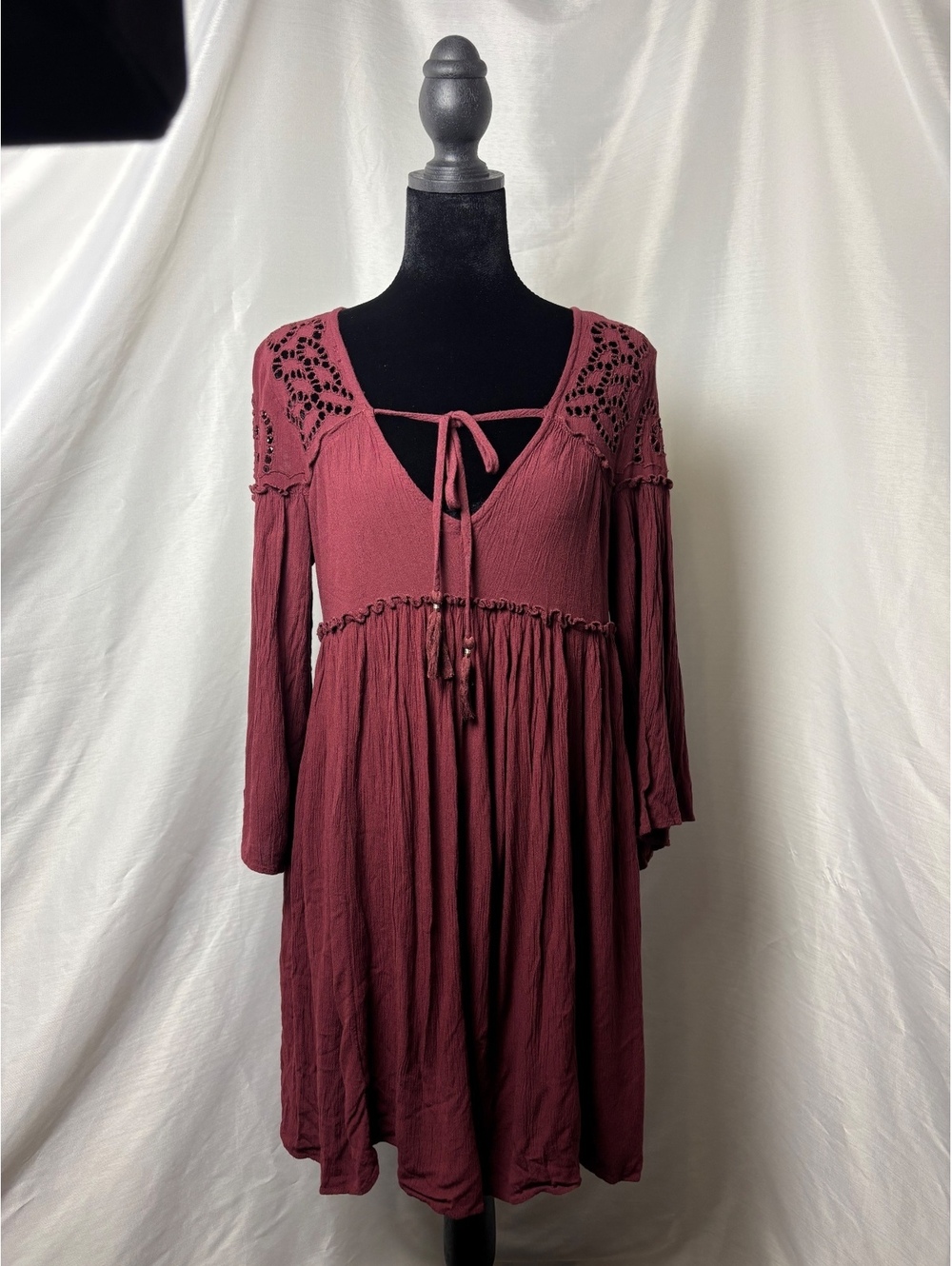 American Eagle Boho Babydoll Dress Size Medium